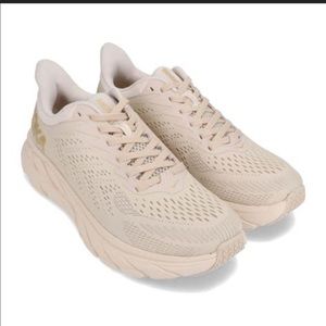 Hoka One One Women's Sneakers in Cream